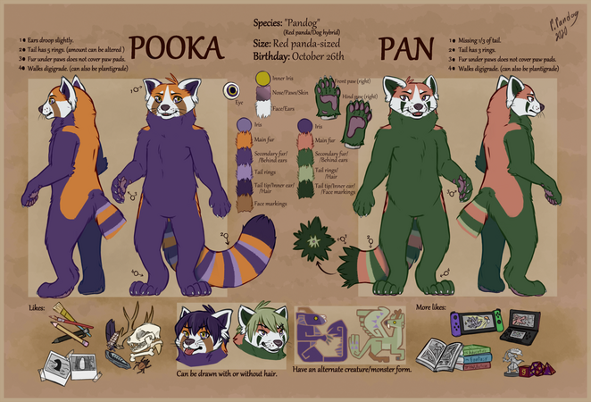 Pooka and Pan refs (old)